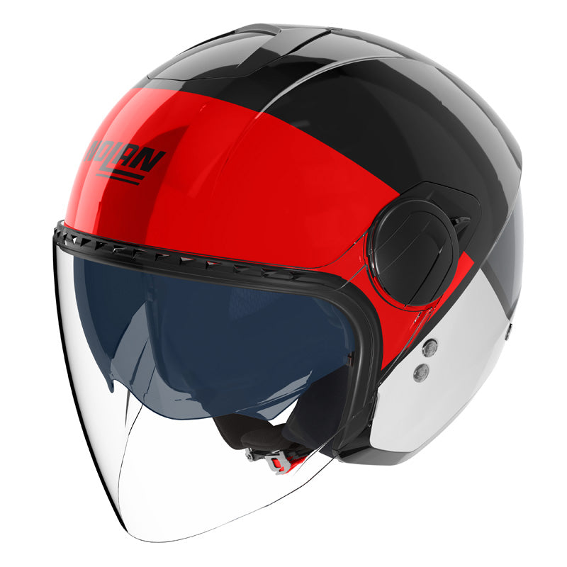 Nolan N20-2 VISOR BLOCCO BLACK/RED/WHITE