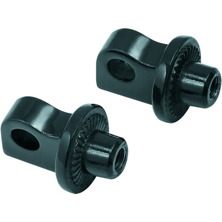 Kuryakyn Adapter Mount Splined Male BK