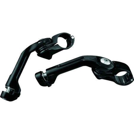 Kuryakyn ARM Back 6" Tourtech W/clamp 1-1/4" BK