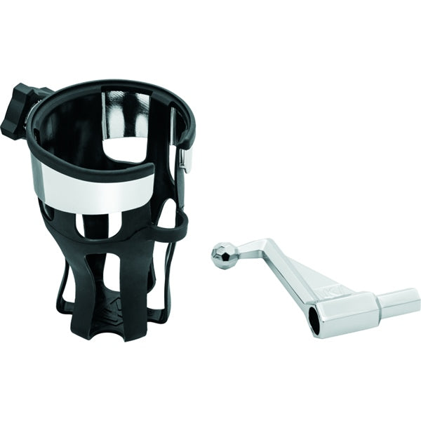 Kuryakyn Drink Holder Reflex Bk/ch HON