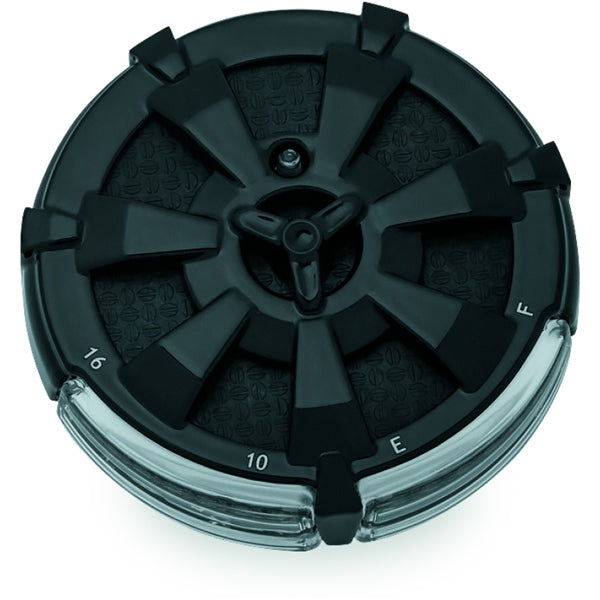 Kuryakyn Gauge Carb & Battery Alley CAT DEL BK