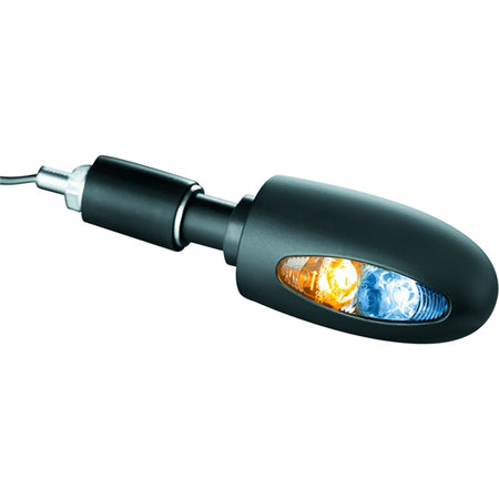 Kuryakyn Turn Signal BAR END Wh/amb BK