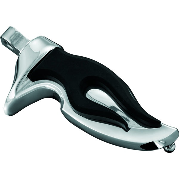 Kuryakyn Footpeg Flamin W/male Mount Chrm