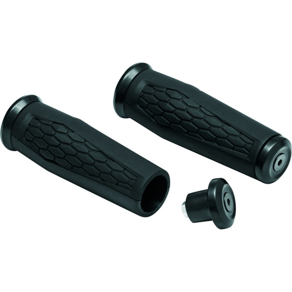 Kuryakyn Grips HEX 7/8" Univ BK