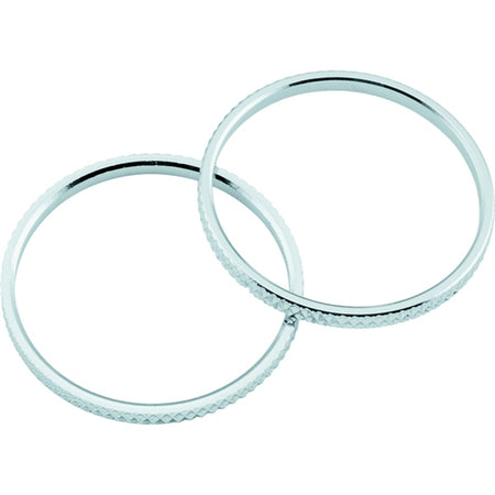 Kuryakyn Accent Ring Knurled Chrm