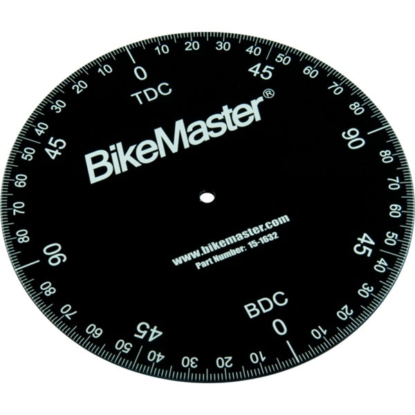 BikeMaster Timing Degree Wheel