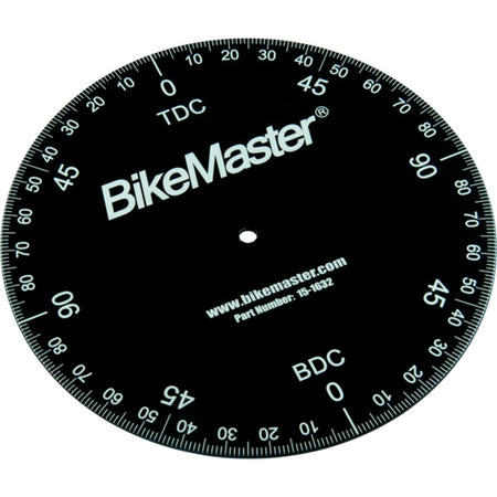 BikeMaster Timing Degree Wheel