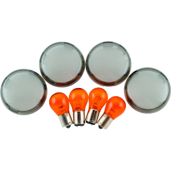 Biker's Choice Turn Signal SMK Lens/amber Harley