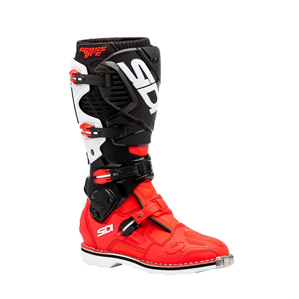 Sidi Boot Crossfire Rd/bk/wh