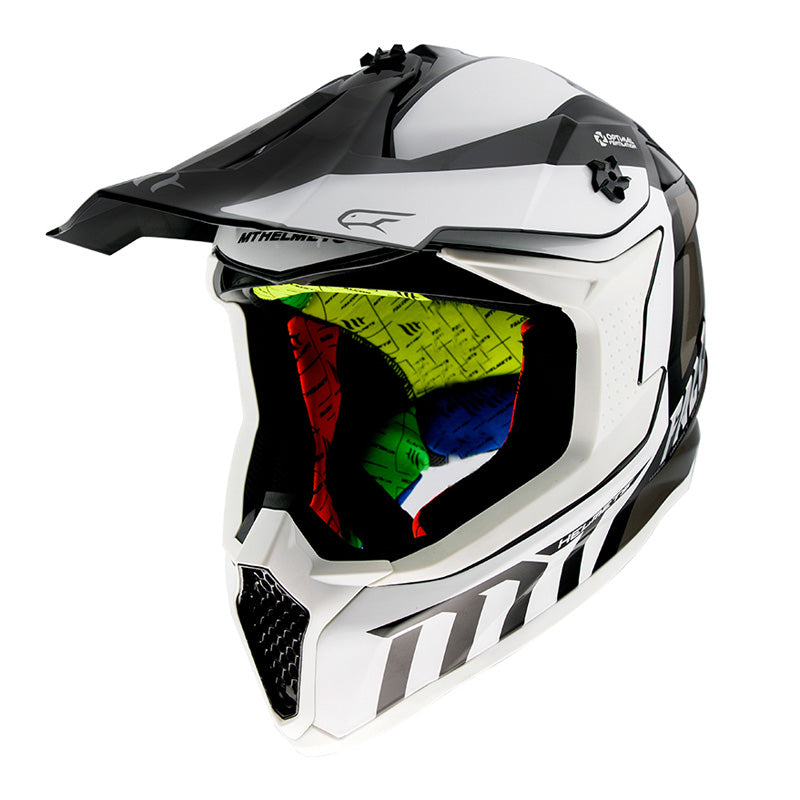 MT Helmets FALCON HELMET - WARRIOR - White