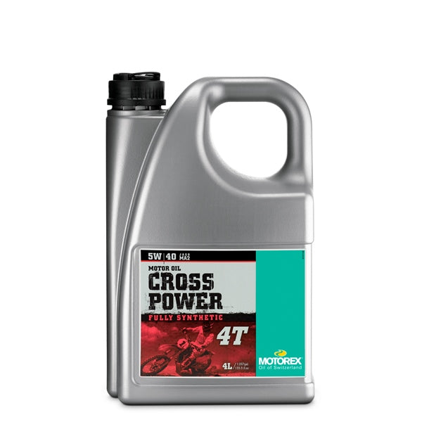 Motorex OIL Cross PWR 4T 5W40 MA2 Full Synt 4L