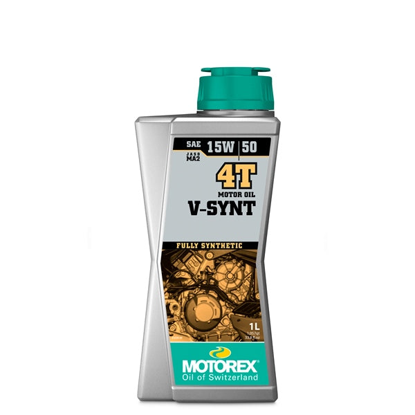 Motorex OIL V-synt 4T 15W50 Full Synt 1L