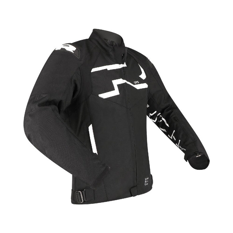 Richa STRADALE TEX WP JACKET BLACK/WHITE