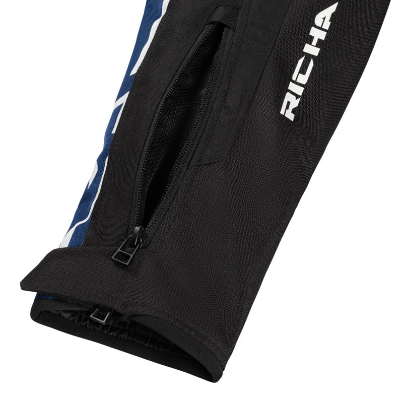 Richa STRADALE TEX WP JACKET BLACK/BLUE