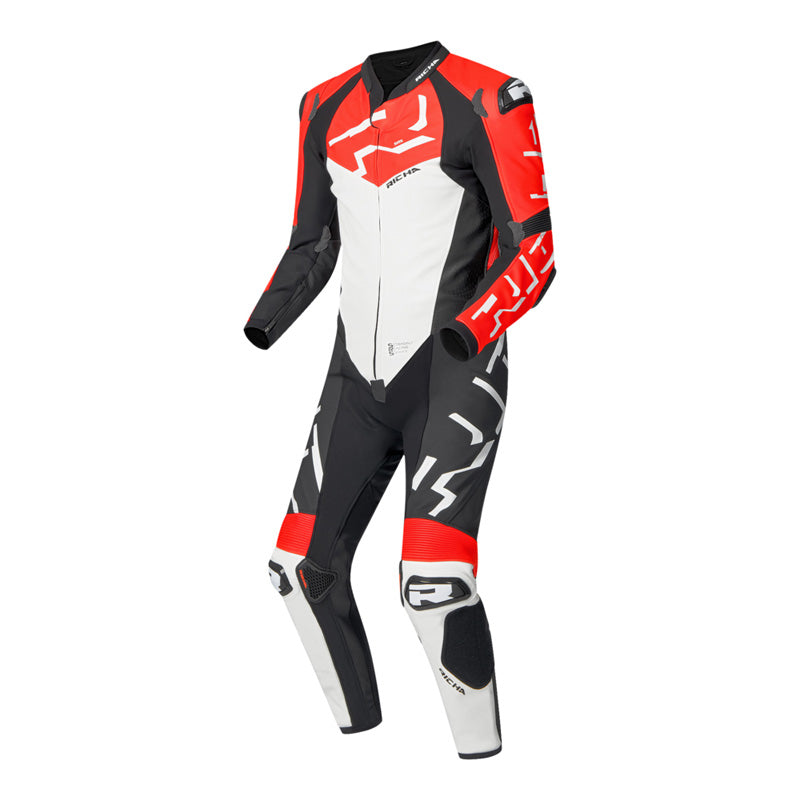 Richa STRADALE GP 1PC WHITE/FLUO RED