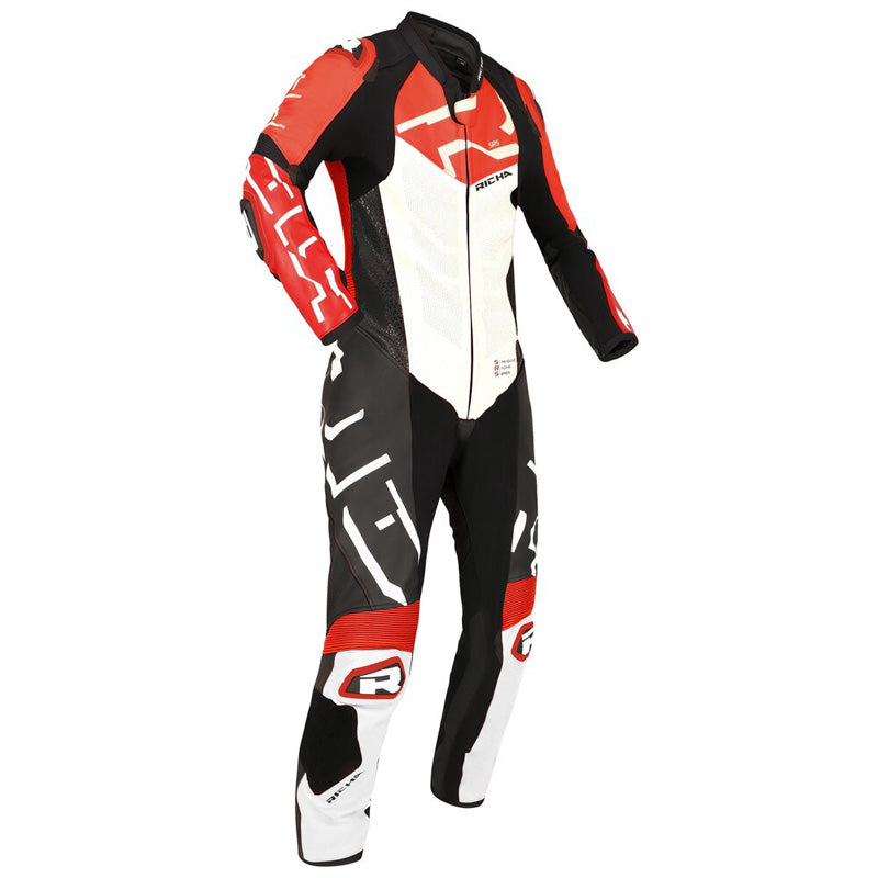 Richa STRADALE GP 1PC WHITE/FLUO RED