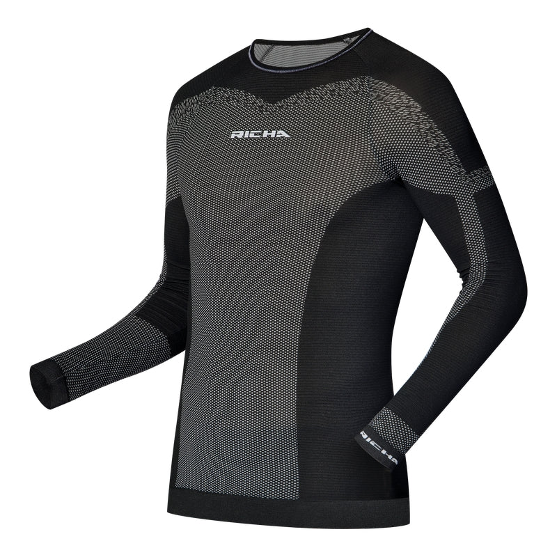 Richa Summer 2.0 Base Layer Shirt - Men - Black/Blue